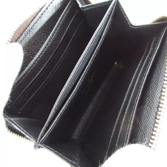 Auth LOUIS VUITTON monogram giant Zippy Coin PurseCoin case Coated canvas - Picture 10 of 10